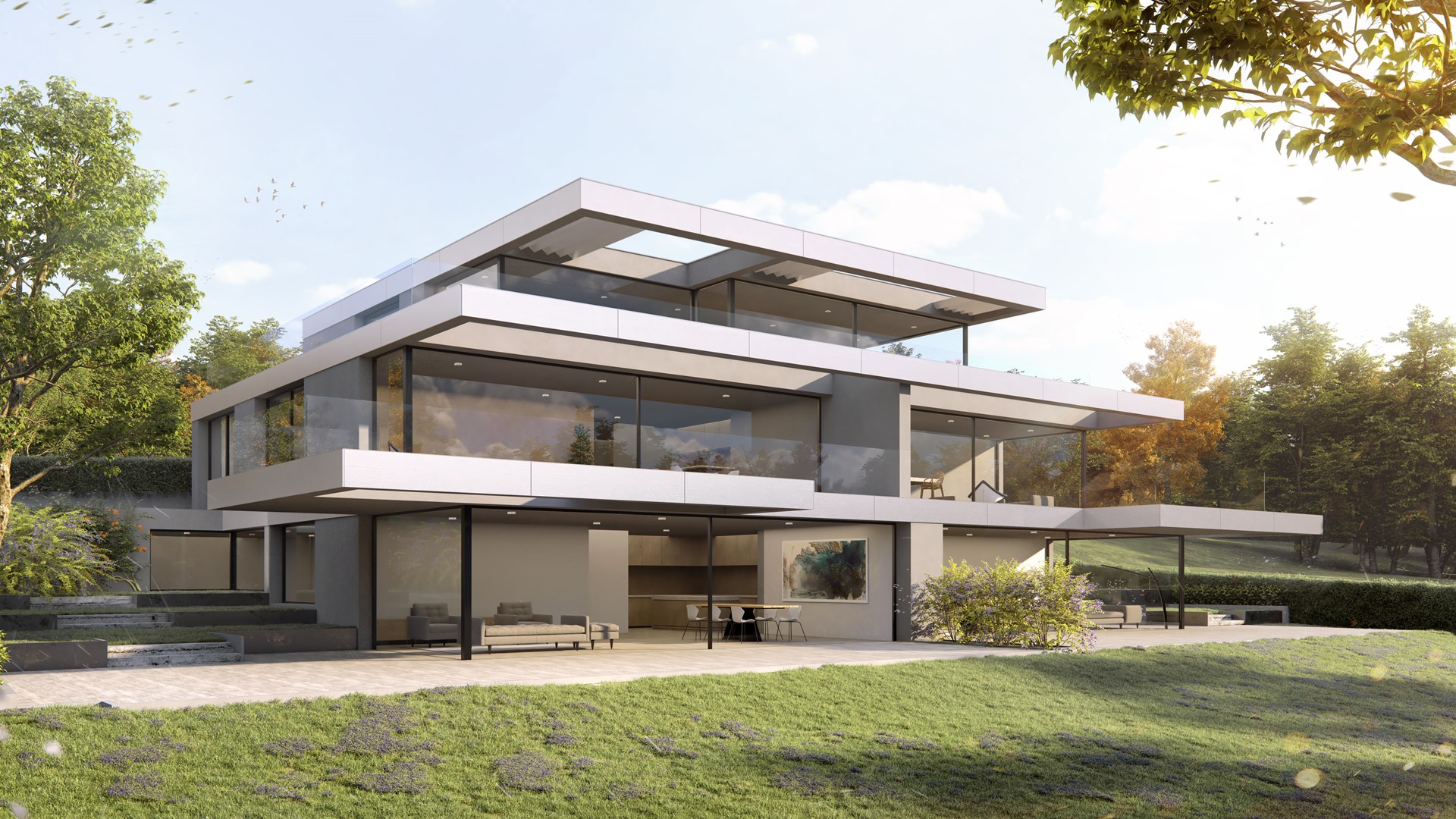 NEUBAU MFH MIT 4 EIGENTUMWOHNUNGEN