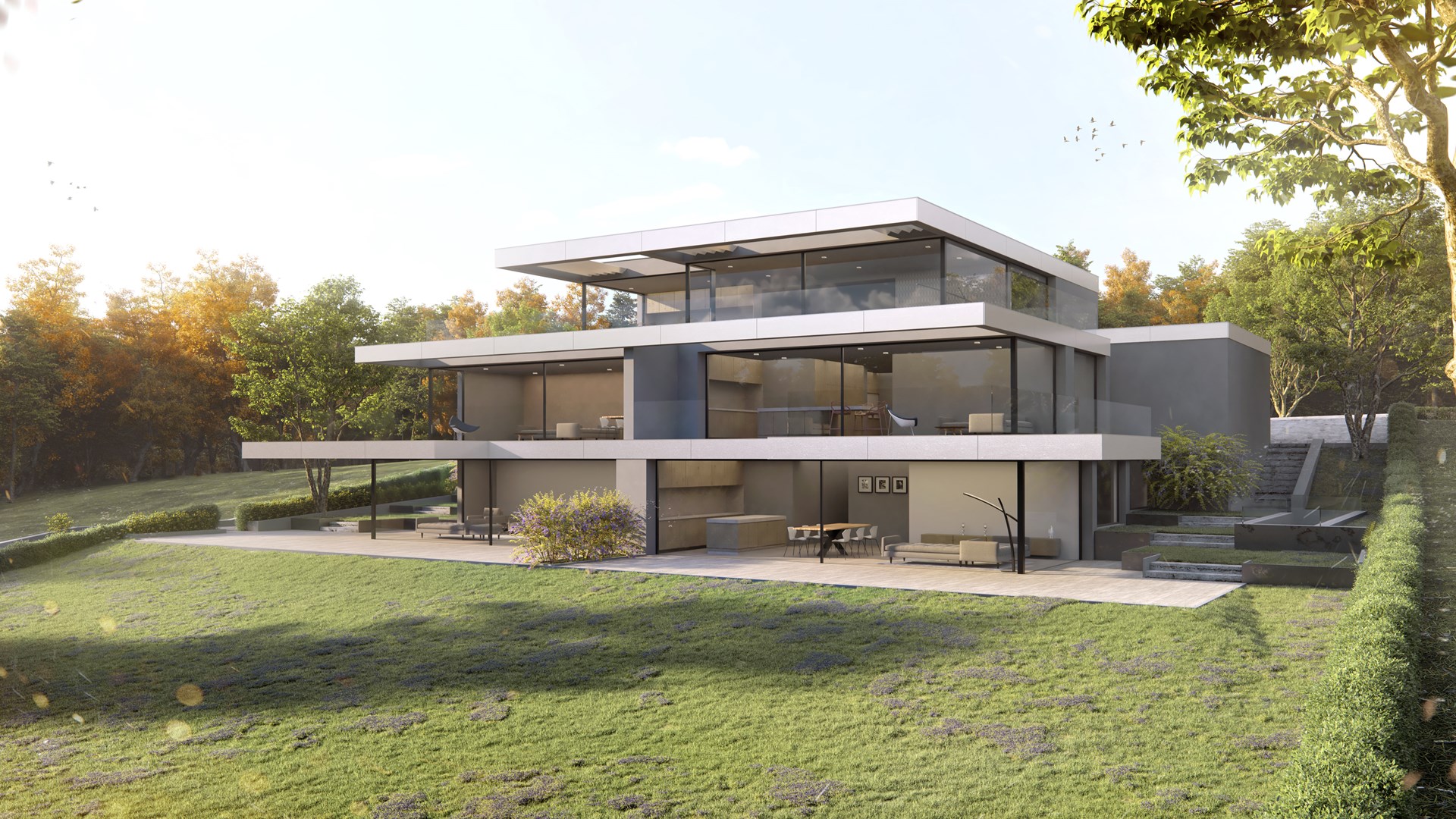 NEUBAU MFH MIT 4 EIGENTUMWOHNUNGEN