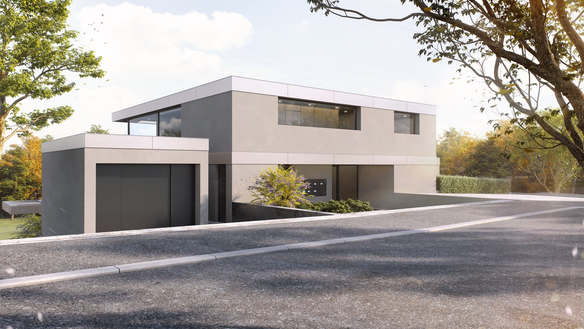 NEUBAU MFH MIT 4 EIGENTUMWOHNUNGEN