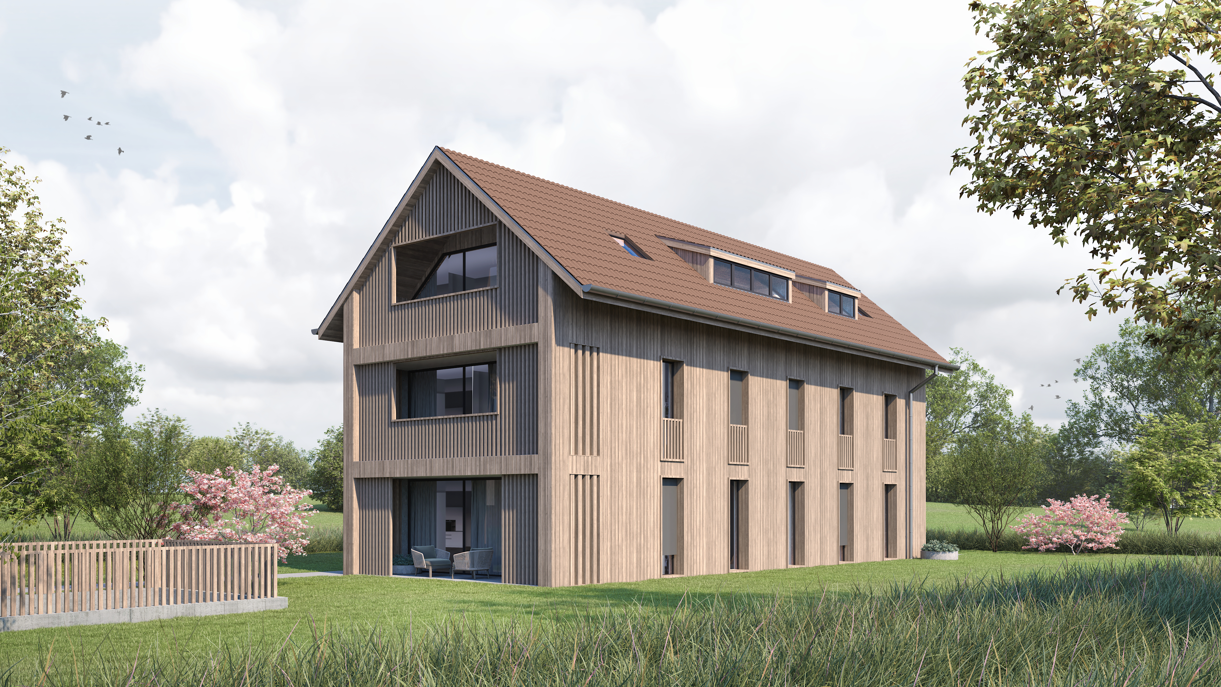 NEUBAU MFH MIT 3 MIETWOHNUNGEN