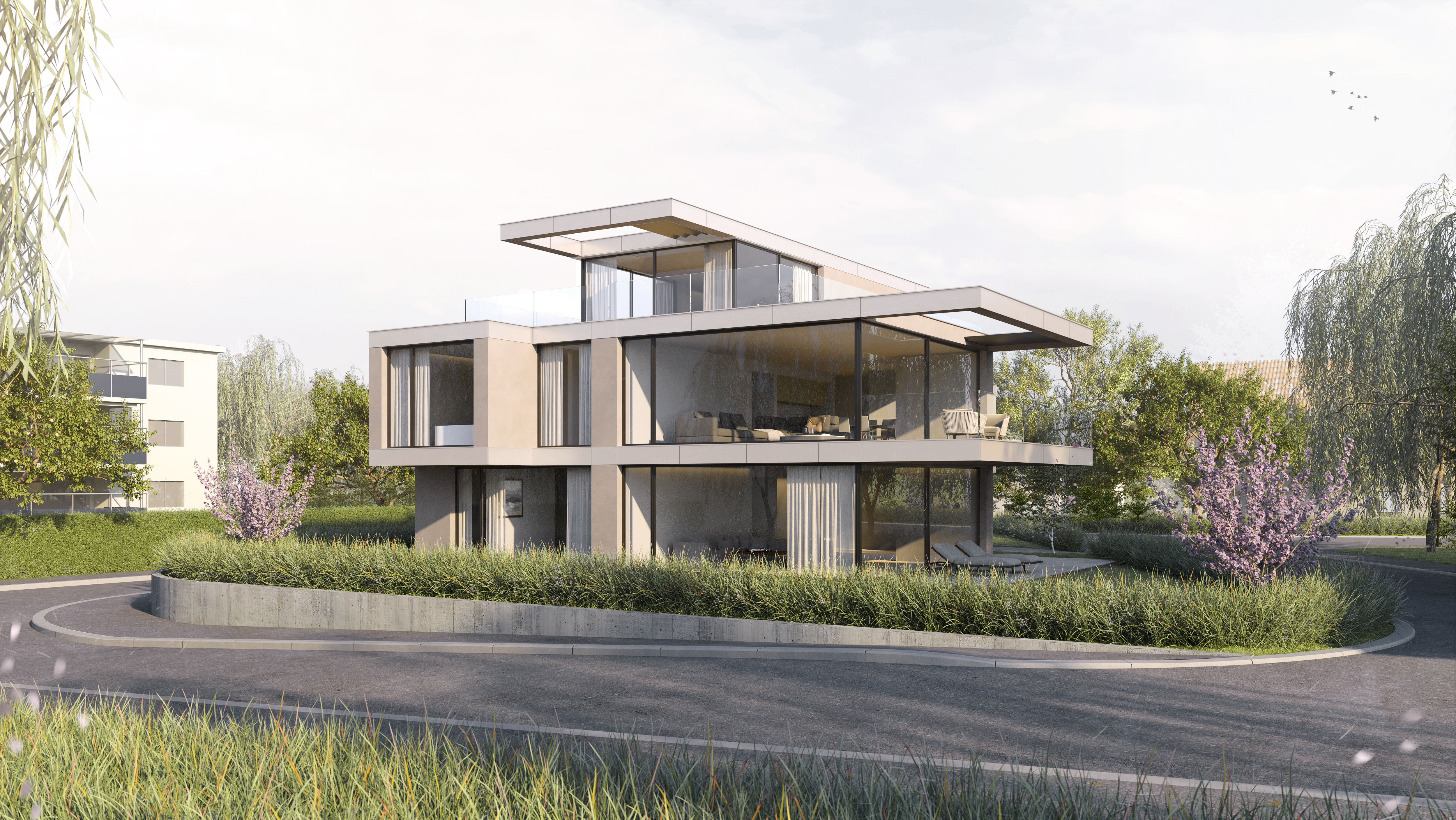 NEUBAU MFH MIT 3 EIGENTUMWOHNUNGEN